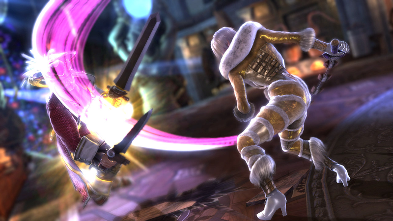 Illustration for article titled Style Alert: Bayonetta's Costume Designer Made These Fetching Soulcalibur V Looks